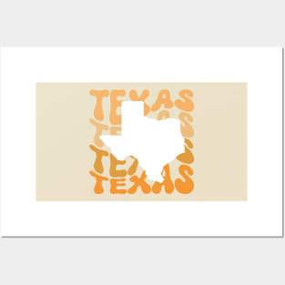 Texas, The Military Sent Me Here // Dear Military Spouse Posters and Art